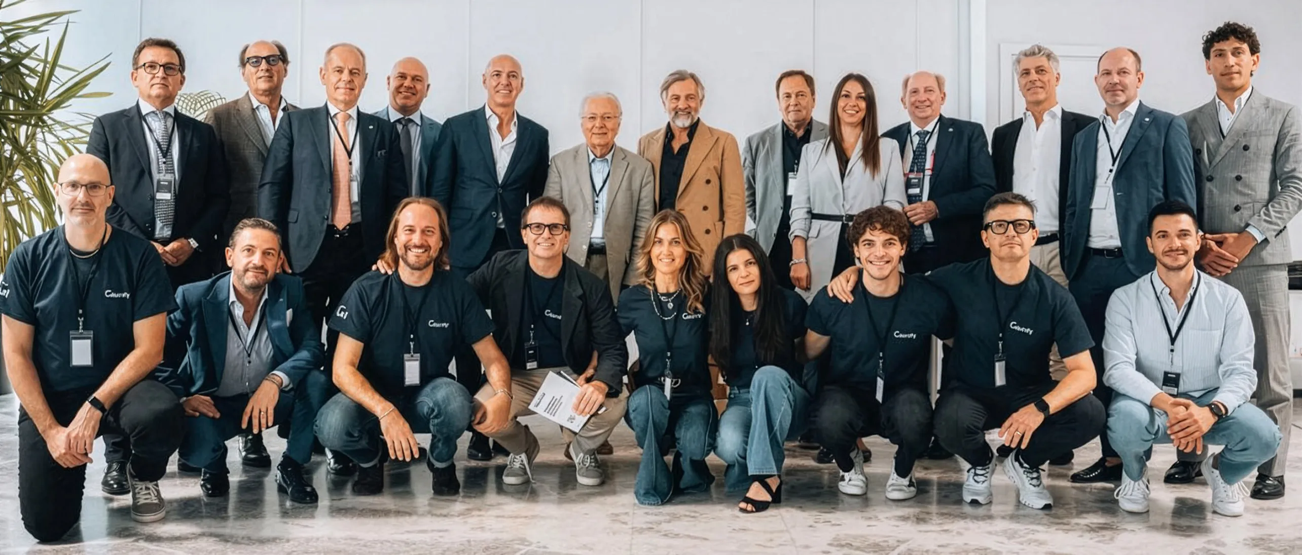 Foto di gruppo delle persone di Giurify.