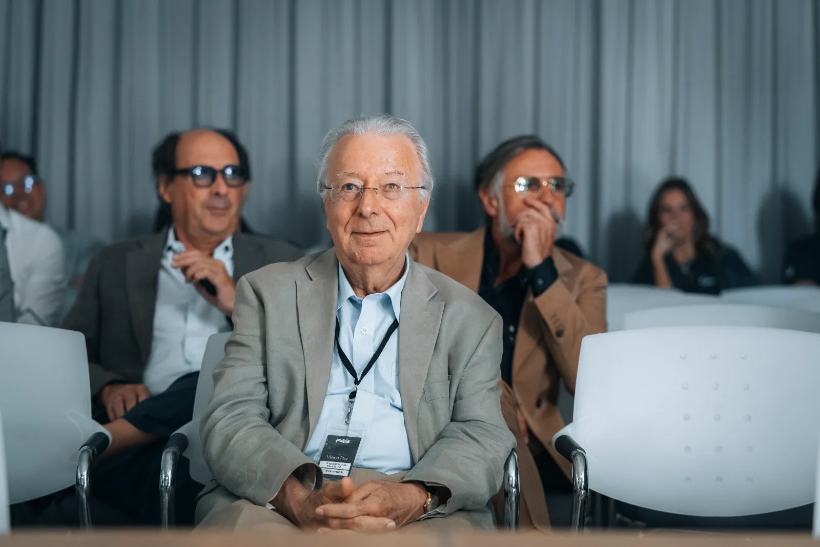 Federico Faggin al Vision Day di P49